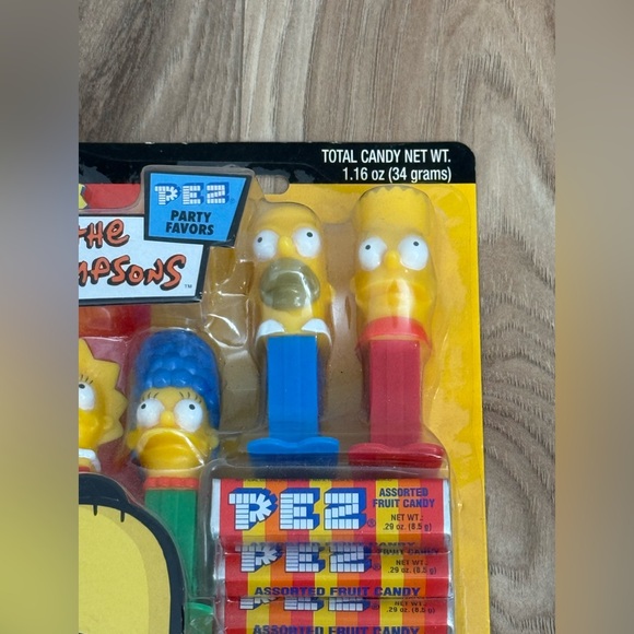 The Simpsons Pez Assorted Fruit Candy - Picture 3 of 6